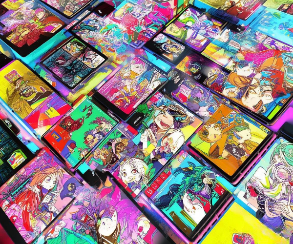 多设备漫画APP展示